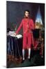 Bonaparte as First Consul-Jean-Auguste-Dominique Ingres-Mounted Art Print