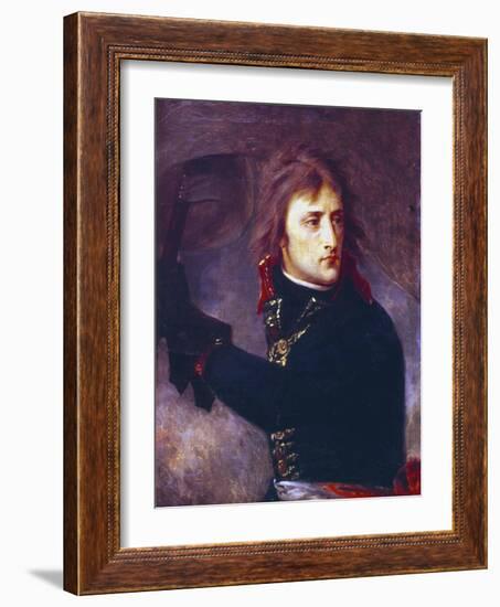 Bonaparte at the Bridge of Arcole, 1796-Antoine-Jean Gros-Framed Giclee Print