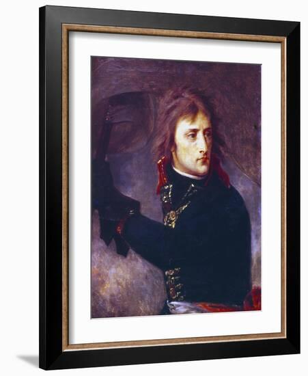 Bonaparte at the Bridge of Arcole, 1796-Antoine-Jean Gros-Framed Giclee Print