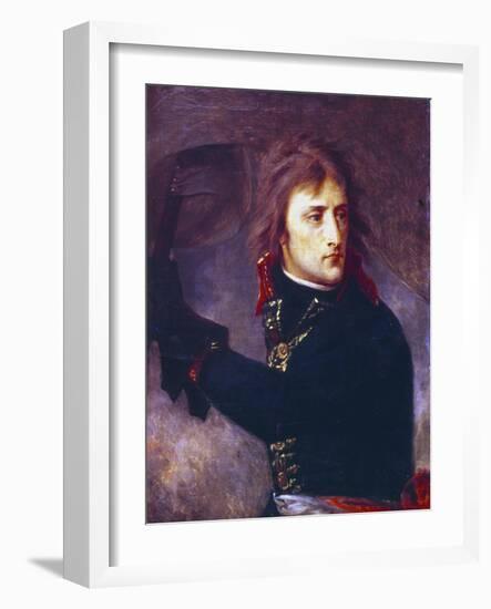 Bonaparte at the Bridge of Arcole, 1796-Antoine-Jean Gros-Framed Giclee Print