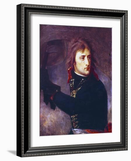 Bonaparte at the Bridge of Arcole, 1796-Antoine-Jean Gros-Framed Giclee Print