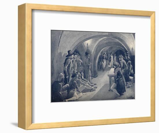 'Bonaparte Closing The Panthéon Club', 1796, (1896)-Unknown-Framed Giclee Print