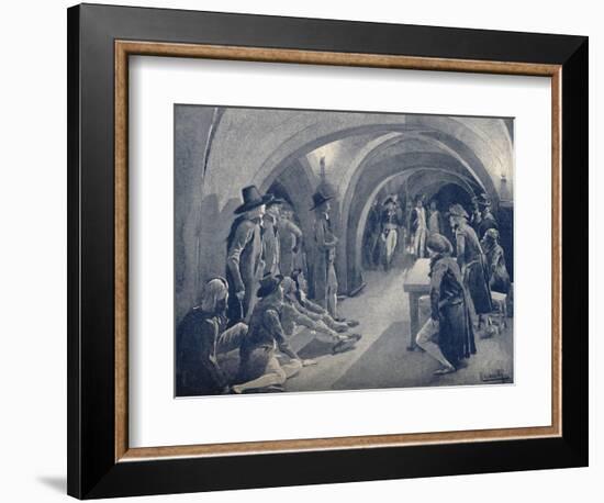 'Bonaparte Closing The Panthéon Club', 1796, (1896)-Unknown-Framed Giclee Print