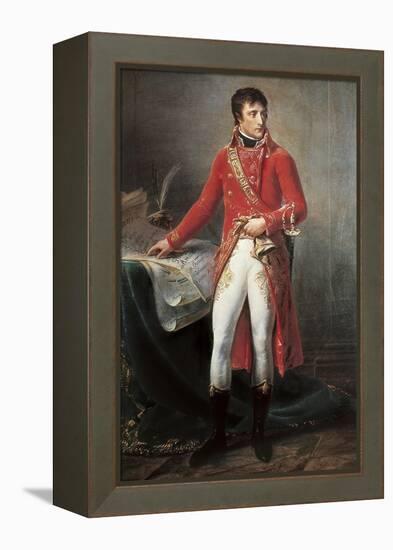 Bonaparte, First Consul-Antoine-Jean Gros-Framed Stretched Canvas