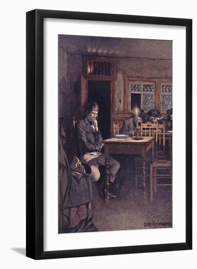 'Bonaparte in 1792 as a Frequenter of a Six-Sous Restaurant in Paris', (1896)-Unknown-Framed Giclee Print