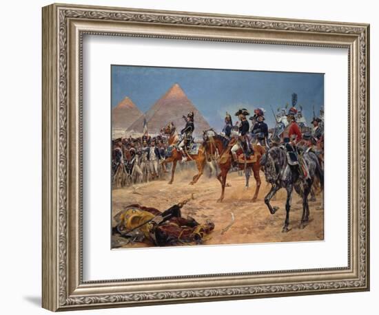 Bonaparte in Egypt, 21st of July 1798, 1911-Robert Delaunay-Framed Giclee Print