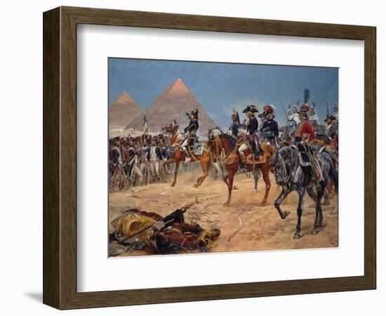 Bonaparte in Egypt, 21st of July 1798, 1911-Robert Delaunay-Framed Giclee Print