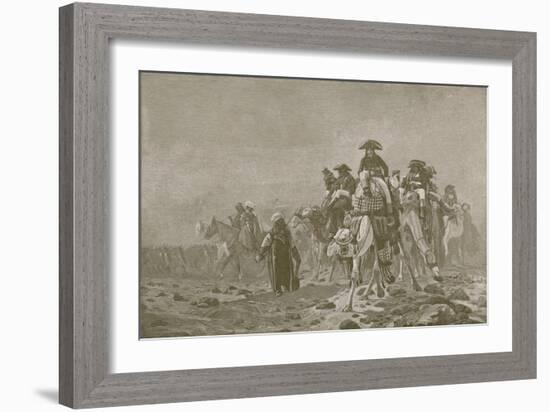 Bonaparte in Egypt-Jean Leon Gerome-Framed Giclee Print