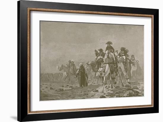 Bonaparte in Egypt-Jean Leon Gerome-Framed Giclee Print