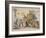 Bonaparte's Coach on Show at Bullock's Museum, Piccadilly, Westminster, London, 1835-George Cruikshank-Framed Giclee Print