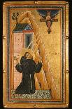 St. Francis Receives the Stigmata, Mid-13th Century (Tempera on Wood)-Bonaventura Berlinghieri-Framed Giclee Print