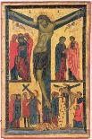 St. Francis Receives the Stigmata, Mid-13th Century (Tempera on Wood)-Bonaventura Berlinghieri-Framed Giclee Print