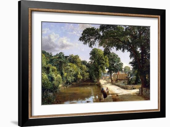 Bonchurch, Isle of Wight, 1859-Jasper Francis Cropsey-Framed Giclee Print