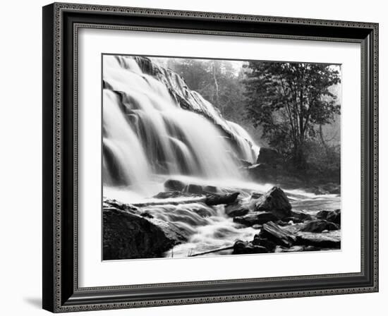 Bond Falls & Rocks-Monte Nagler-Framed Giclee Print