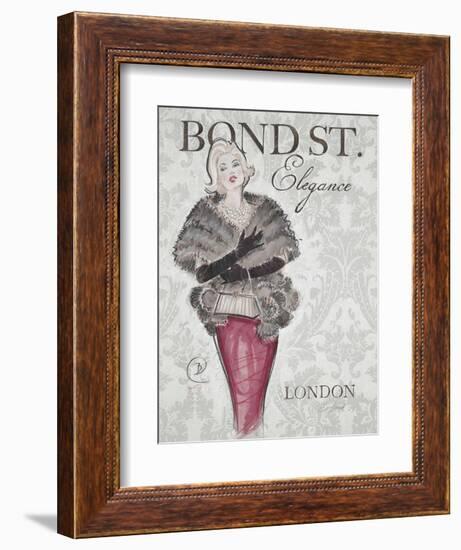 Bond Street Elegance-Chad Barrett-Framed Art Print