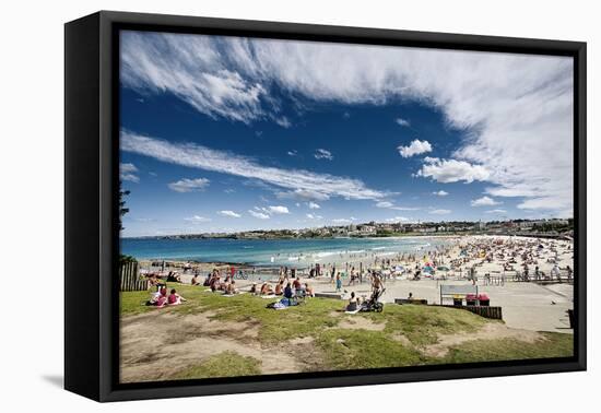 Bondi Beach, Sydney, Australia-Rasmus Kaessmann-Framed Premier Image Canvas