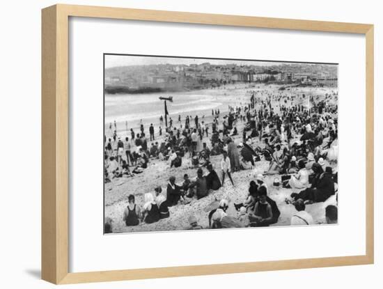 Bondi Beach, Sydney, New South Wales, Australia, C1924-null-Framed Giclee Print