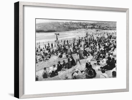 Bondi Beach, Sydney, New South Wales, Australia, C1924-null-Framed Giclee Print