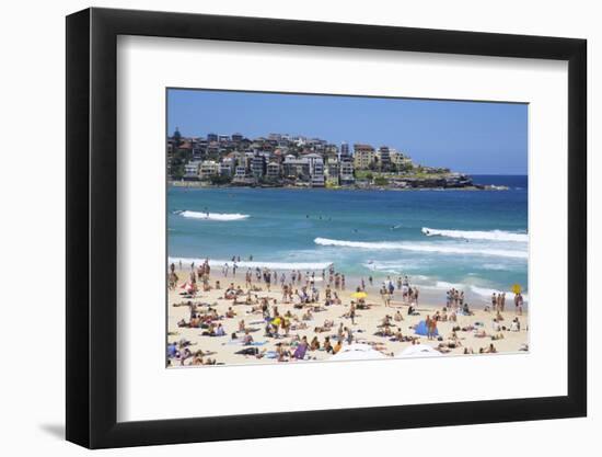 Bondi Beach, Sydney, New South Wales, Australia, Oceania-Frank Fell-Framed Photographic Print