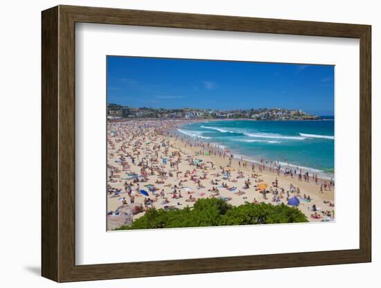 Bondi Beach, Sydney, New South Wales, Australia, Oceania-Frank Fell-Framed Photographic Print