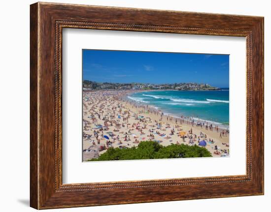 Bondi Beach, Sydney, New South Wales, Australia, Oceania-Frank Fell-Framed Photographic Print