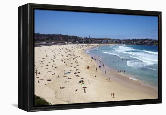 Bondi Beach, Sydney, New South Wales, Australia, Pacific-Mark Mawson-Framed Premier Image Canvas