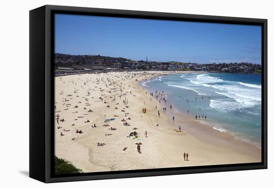 Bondi Beach, Sydney, New South Wales, Australia, Pacific-Mark Mawson-Framed Premier Image Canvas