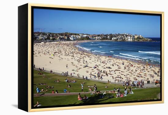 Bondi Beach, Sydney, New South Wales, Australia, Pacific-Mark Mawson-Framed Premier Image Canvas