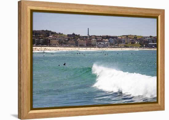 Bondi Beach, Sydney, New South Wales, Australia, Pacific-Mark Mawson-Framed Premier Image Canvas