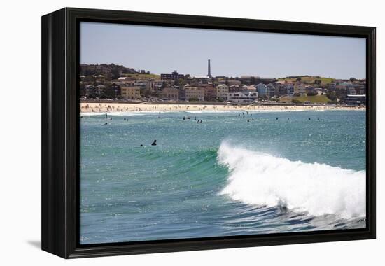 Bondi Beach, Sydney, New South Wales, Australia, Pacific-Mark Mawson-Framed Premier Image Canvas