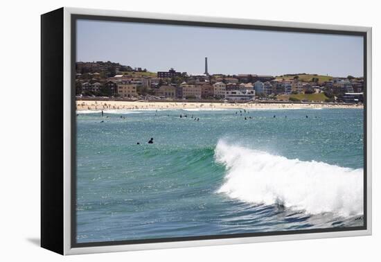 Bondi Beach, Sydney, New South Wales, Australia, Pacific-Mark Mawson-Framed Premier Image Canvas