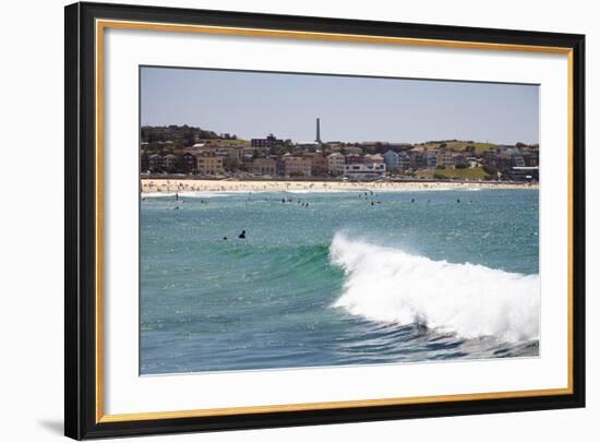 Bondi Beach, Sydney, New South Wales, Australia, Pacific-Mark Mawson-Framed Photographic Print