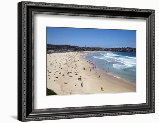 Bondi Beach, Sydney, New South Wales, Australia, Pacific-Mark Mawson-Framed Photographic Print