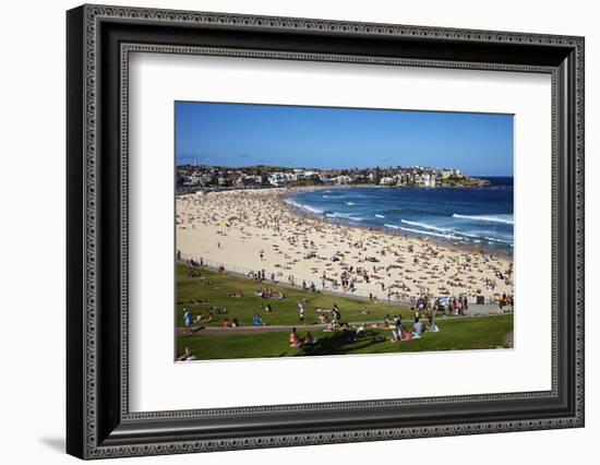 Bondi Beach, Sydney, New South Wales, Australia, Pacific-Mark Mawson-Framed Photographic Print