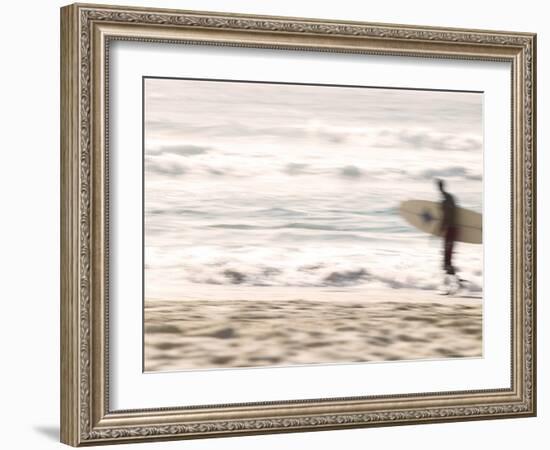 Bondi Beach, Sydney, New South Wales, Australia-Mark Mawson-Framed Photographic Print