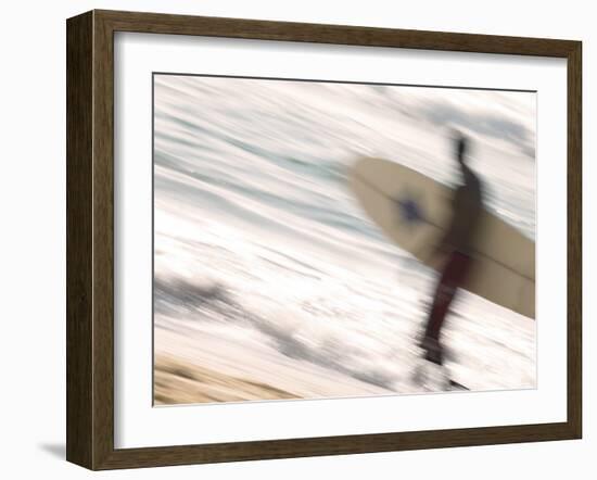 Bondi Beach, Sydney, New South Wales, Australia-Mark Mawson-Framed Photographic Print