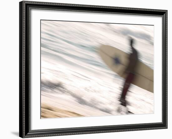 Bondi Beach, Sydney, New South Wales, Australia-Mark Mawson-Framed Photographic Print