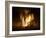 Bonfire on Beach, Punta Islita, Nicoya Pennisula, Pacific Coast, Costa Rica, Central America-R H Productions-Framed Photographic Print