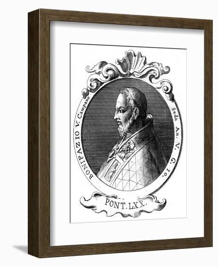 Boniface V, Pope of the Catholic Church-null-Framed Giclee Print