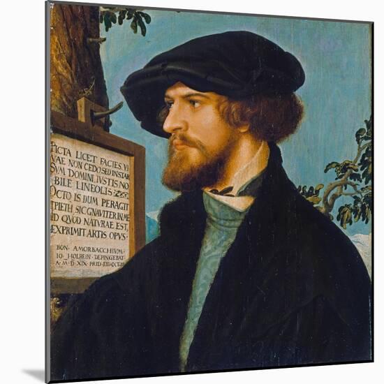 Bonifatius Amerbach-Hans Holbein the Younger-Mounted Giclee Print