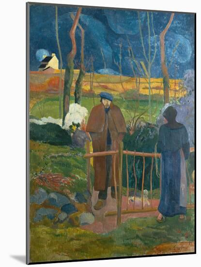 Bonjour, Monsieur Gauguin, 1889-Paul Gauguin-Mounted Giclee Print