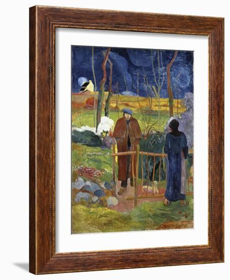 Bonjour Monsieur Gauguin-Paul Gauguin-Framed Giclee Print