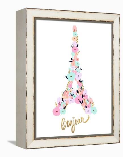 Bonjour-Anna Quach-Framed Stretched Canvas