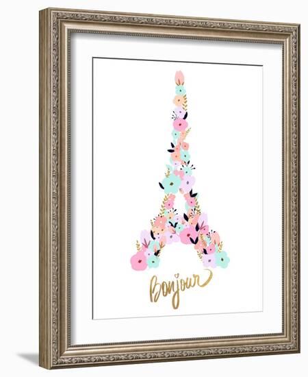 Bonjour-Anna Quach-Framed Art Print