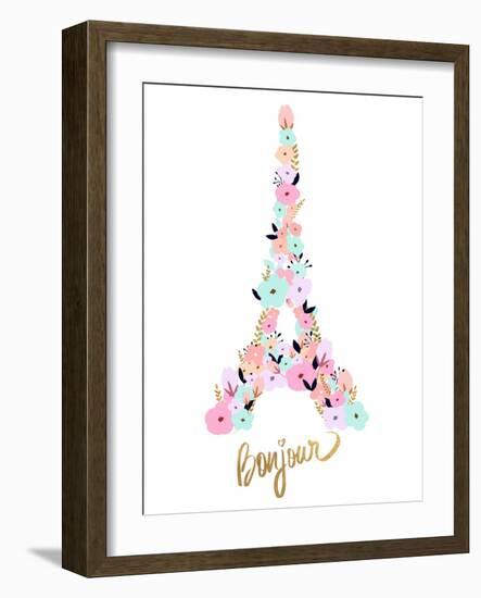 Bonjour-Anna Quach-Framed Art Print