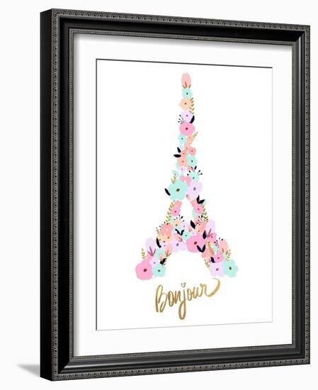 Bonjour-Anna Quach-Framed Art Print