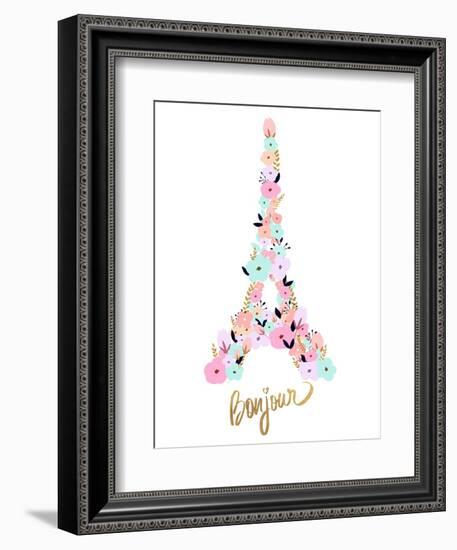 Bonjour-Anna Quach-Framed Art Print