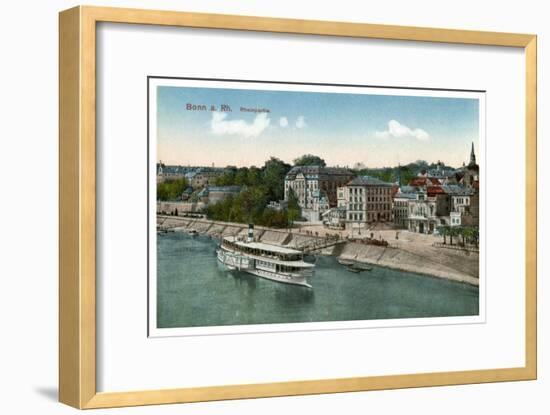 Bonn and the River Rhine, 20th Century-null-Framed Giclee Print