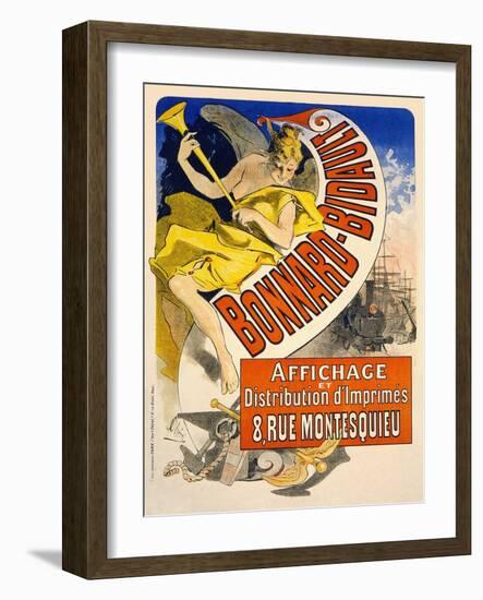 Bonnard Bidault-Jules Chéret-Framed Art Print