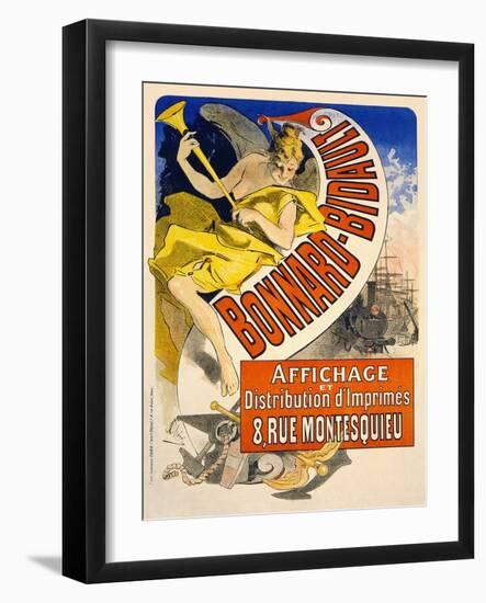 Bonnard Bidault-Jules Chéret-Framed Art Print
